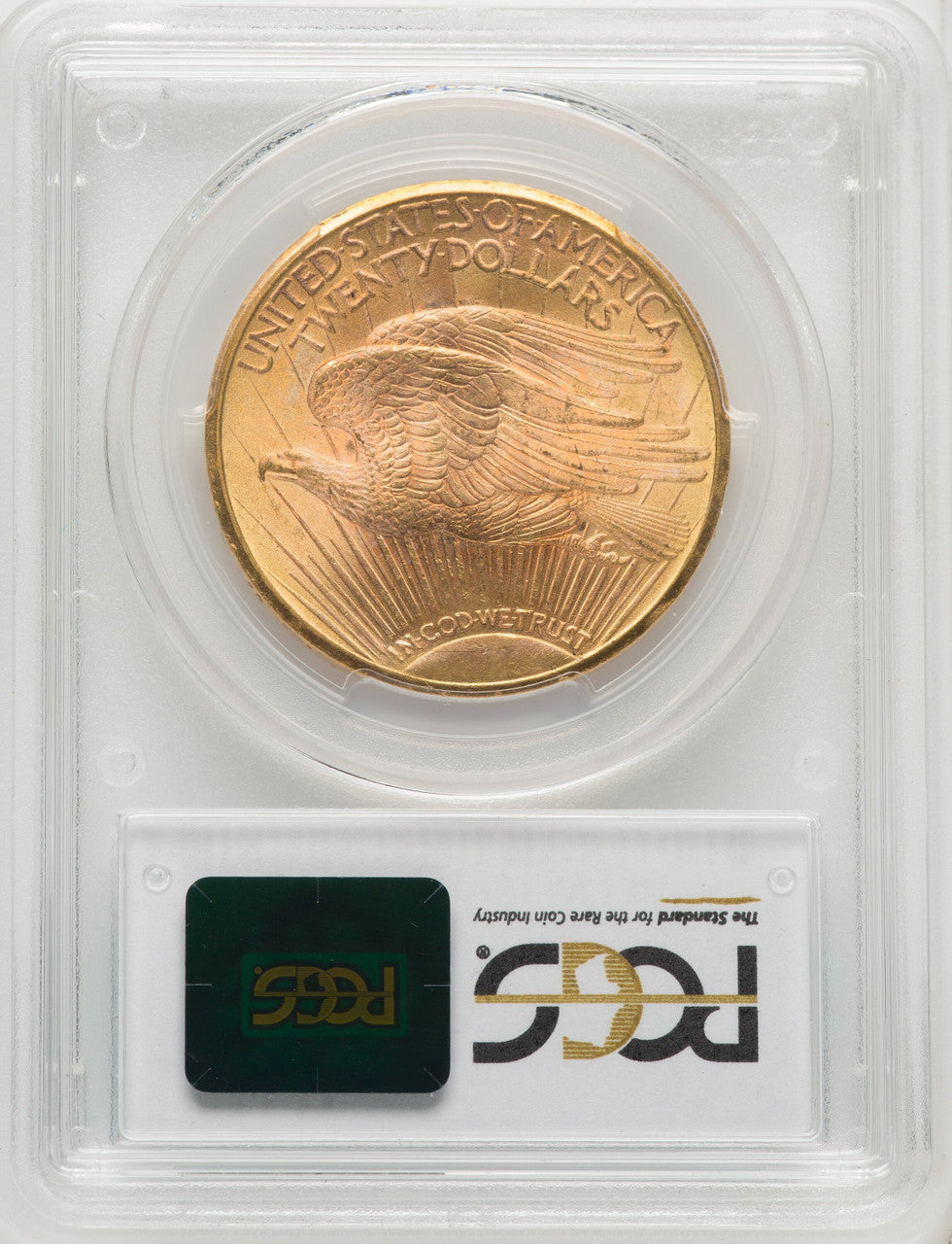 1924-D $20 CAC Saint-Gaudens Double Eagle PCGS MS64+