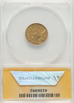1837 $2.50 Classic Quarter Eagle ANACS XF40