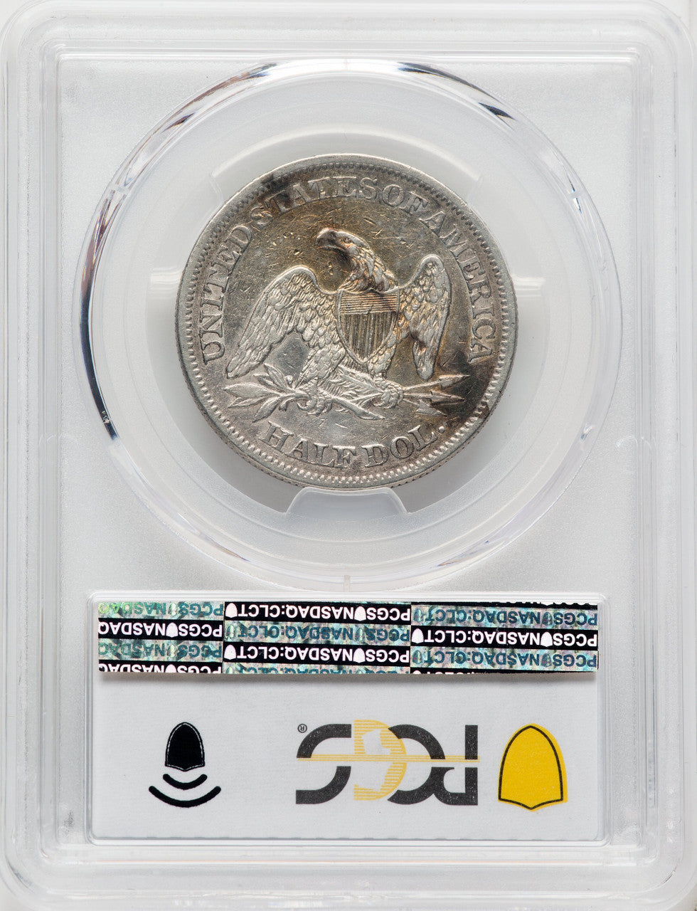1865 50C Seated Half Dollar PCGS XF40