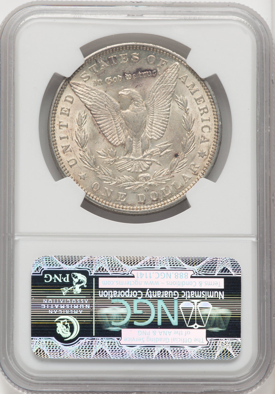 1893-O $1 Morgan Dollar NGC AU58