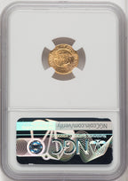1915-S G$1 PAN-PAC Gold Dollar CAC Commemorative Gold NGC MS66+