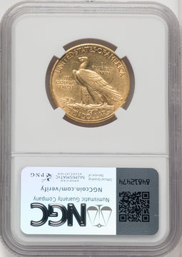 1913-S $10 Indian Eagle NGC AU53
