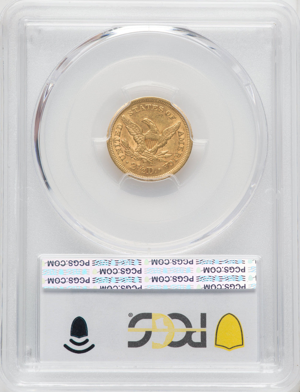 1852 $2.50 Liberty Quarter Eagle PCGS AU55