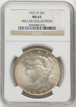 1927-D $1 Peace Dollar NGC MS63