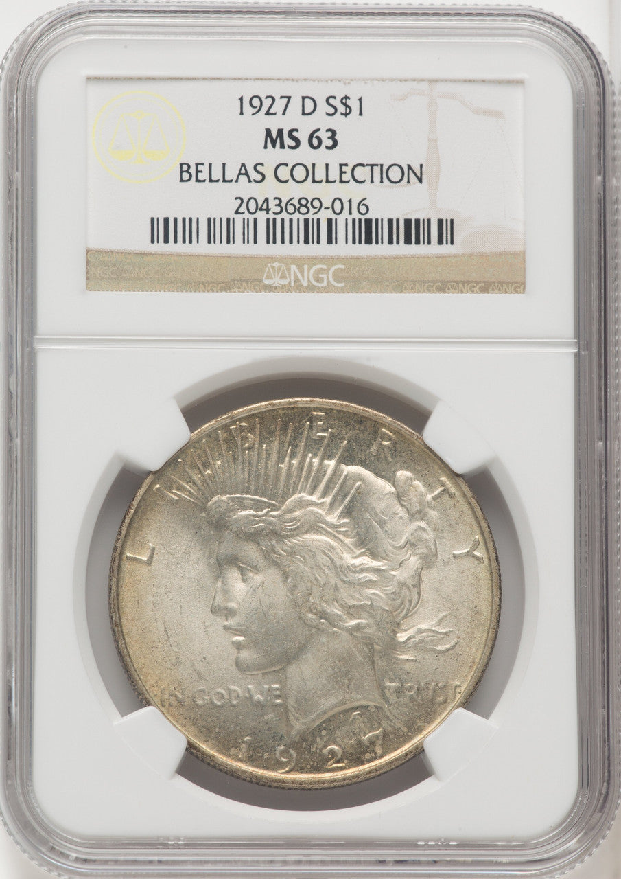 1927-D $1 Peace Dollar NGC MS63