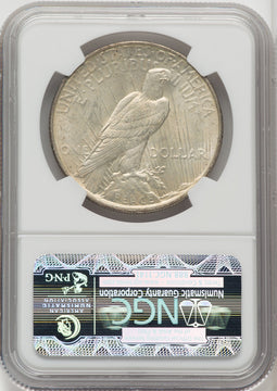 1927-D $1 Peace Dollar NGC MS63