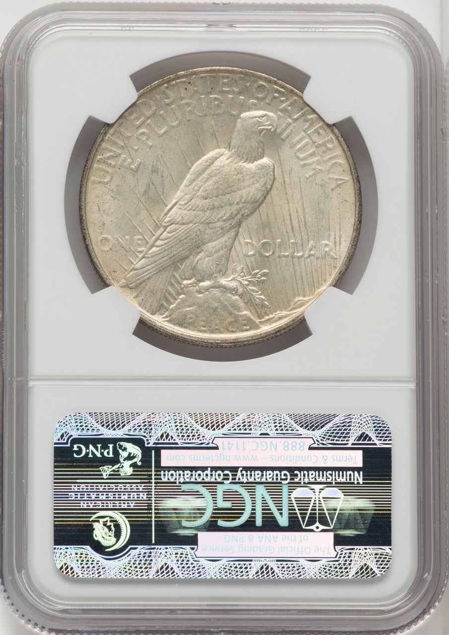 1927-D $1 Peace Dollar NGC MS63