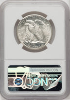 1946-D 50C Walking Liberty Half Dollar NGC MS67 (767664004)