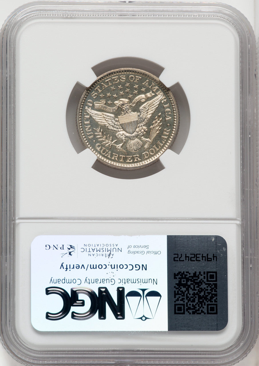 1894 25C Proof Barber Quarter NGC PR66