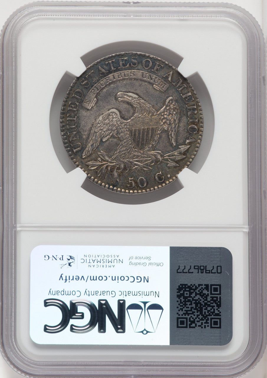 1822 50C O-114 Bust Half Dollar NGC AU55
