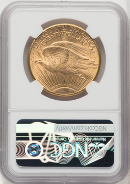 1909-S $20 Saint-Gaudens Double Eagle NGC MS64