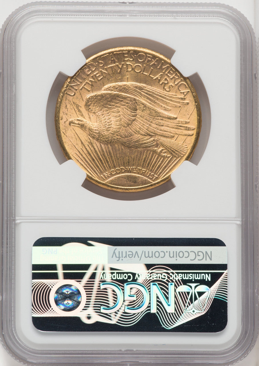 1909-S $20 Saint-Gaudens Double Eagle NGC MS64
