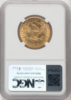 1892-O $10 Liberty Eagle NGC MS62