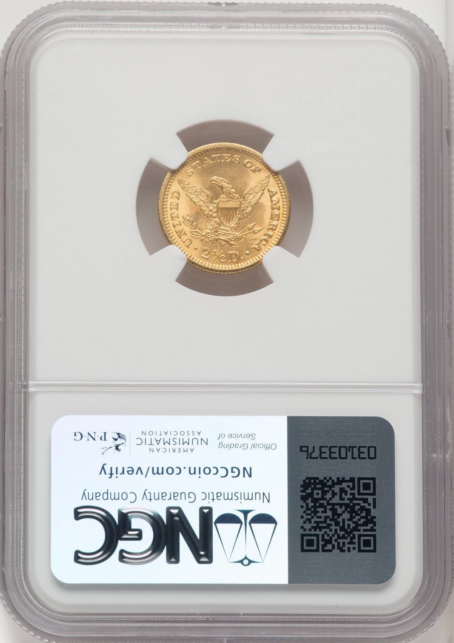 1903 $2.50 Liberty Quarter Eagle NGC MS66+