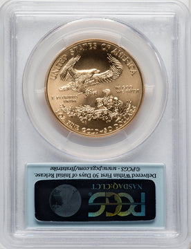 2013 $50 One-Ounce Gold Eagle First Strike PCGS MS70