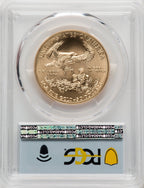 2021 $50 One-Ounce Gold Eagle Type One First Day of Issue PCGS MS70