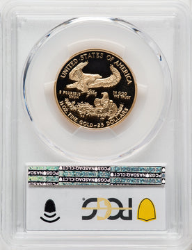 2000-W $25 Half-Ounce Gold Eagle Blue Gradient PCGS PR70