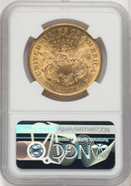 1875-S $20 Liberty Double Eagle NGC MS62