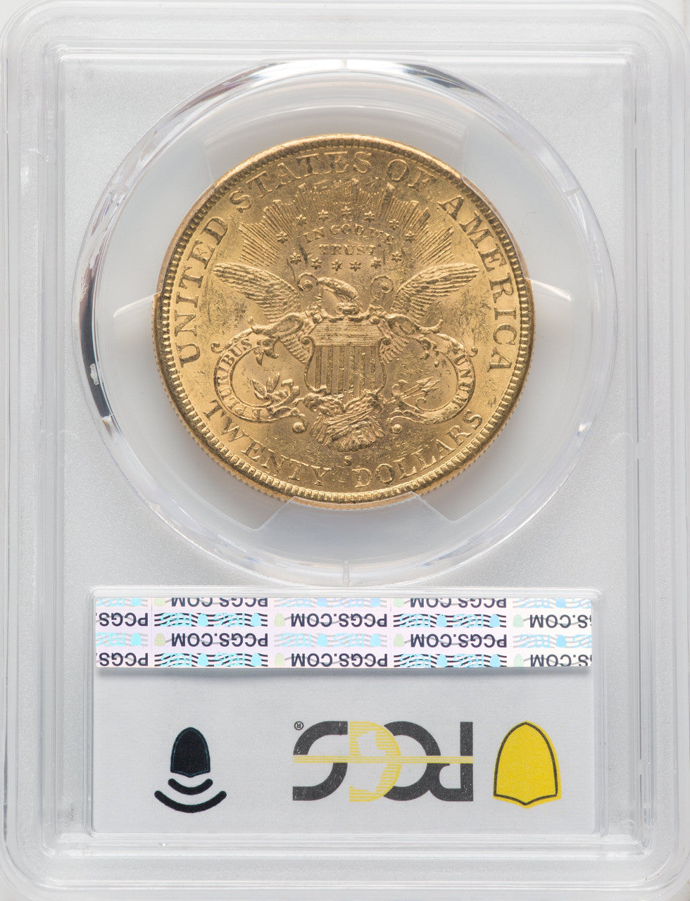1894-S $20 Liberty Double Eagle PCGS MS60