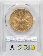 1895 $20 Liberty Double Eagle PCGS MS60