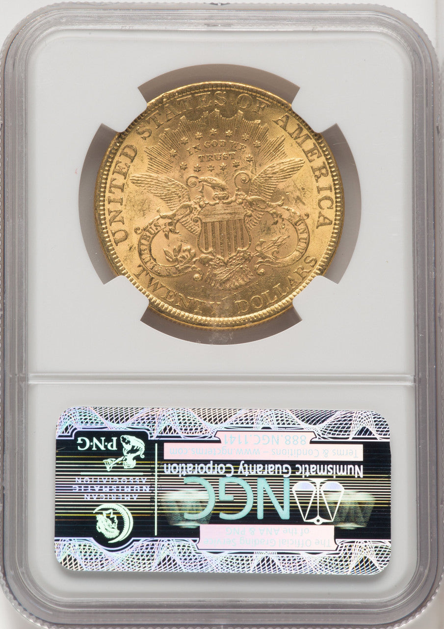 1895 $20 Liberty Double Eagle NGC MS61