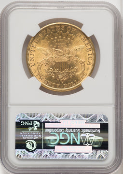 1895-S $20 Liberty Double Eagle NGC MS61