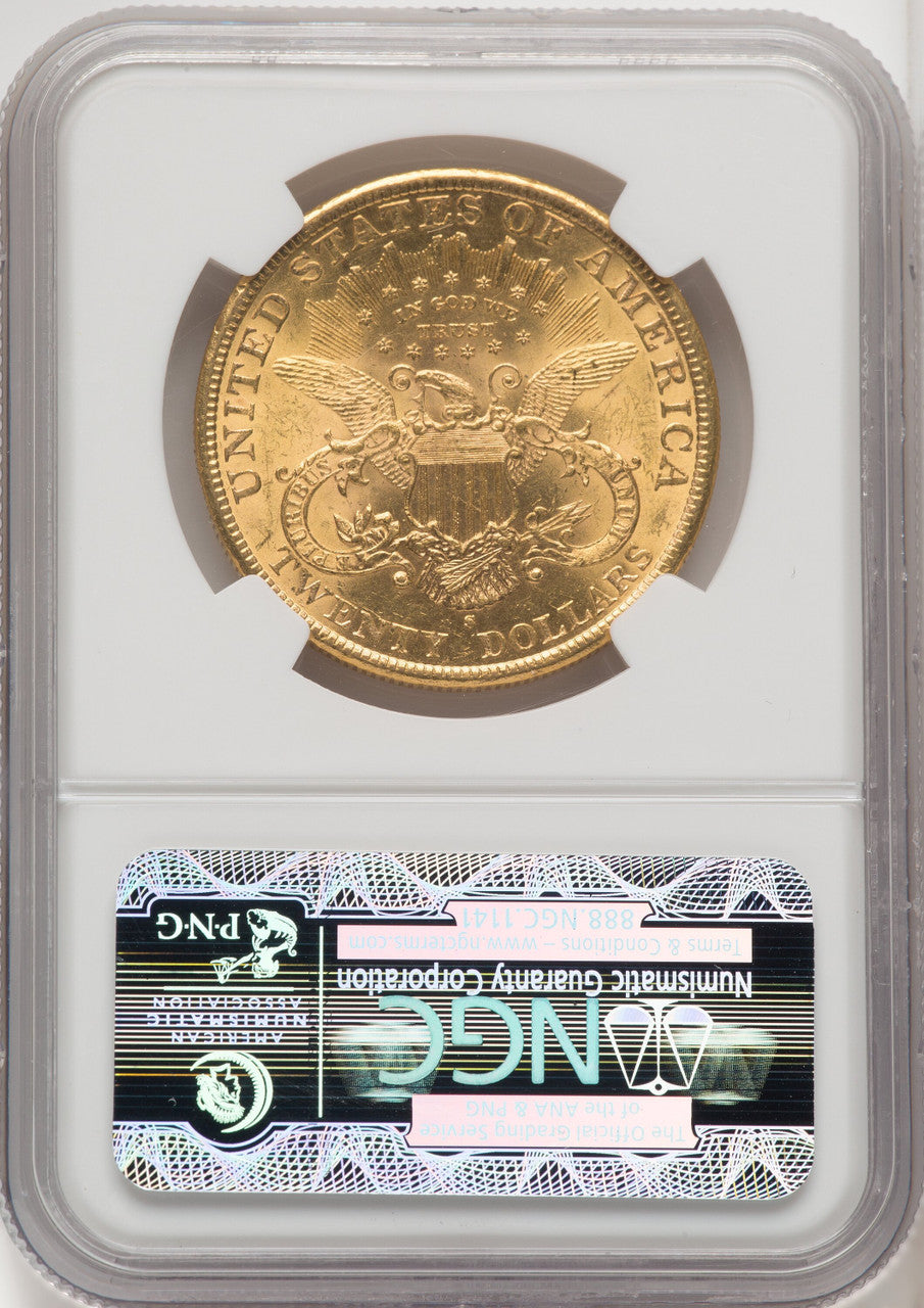 1895-S $20 Liberty Double Eagle NGC MS61