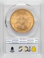 1896 $20 Liberty Double Eagle PCGS MS61