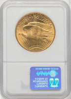 1915-S $20 Saint-Gaudens Double Eagle NGC MS61