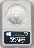 2007-W S$1 Silver Eagle First Strike NGC MS70 (762947018)