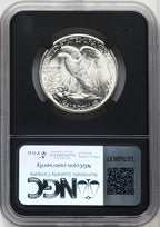 1939 50C Mike Castle Blk Core Franklin Series Walking Liberty Half Dollar NGC MS67+ (762048011)