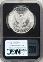 1883 $1 Mike Castle Blk Core Franklin Series Morgan Dollar NGC MS67 (764026039)