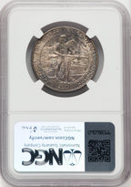 1925 50C Vancouver Commemorative Silver NGC MS65 (767254017)
