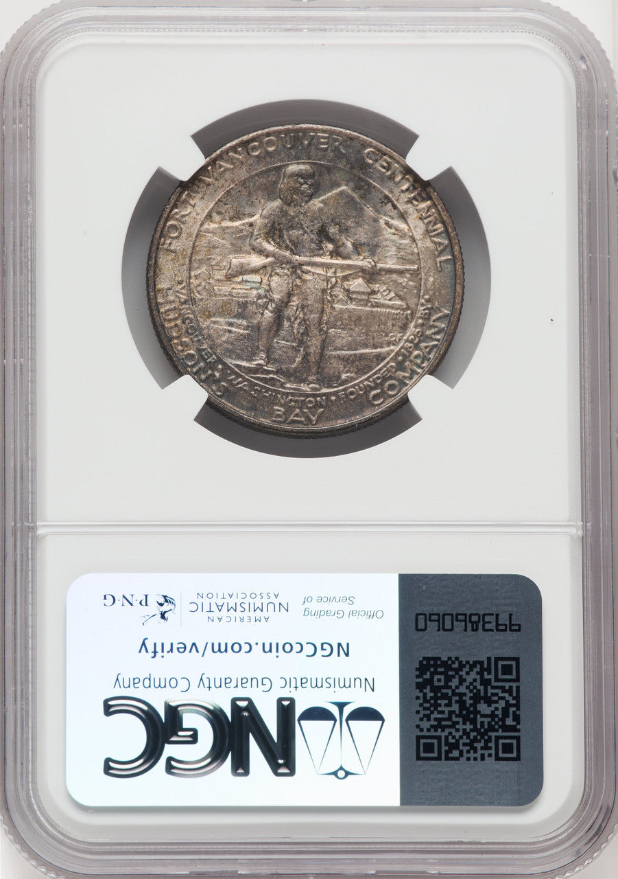 1925 50C Vancouver Commemorative Silver NGC MS65 (767254017)