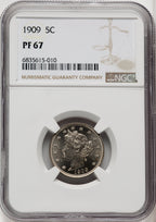 1909 5C Proof Liberty Nickel NGC PR67