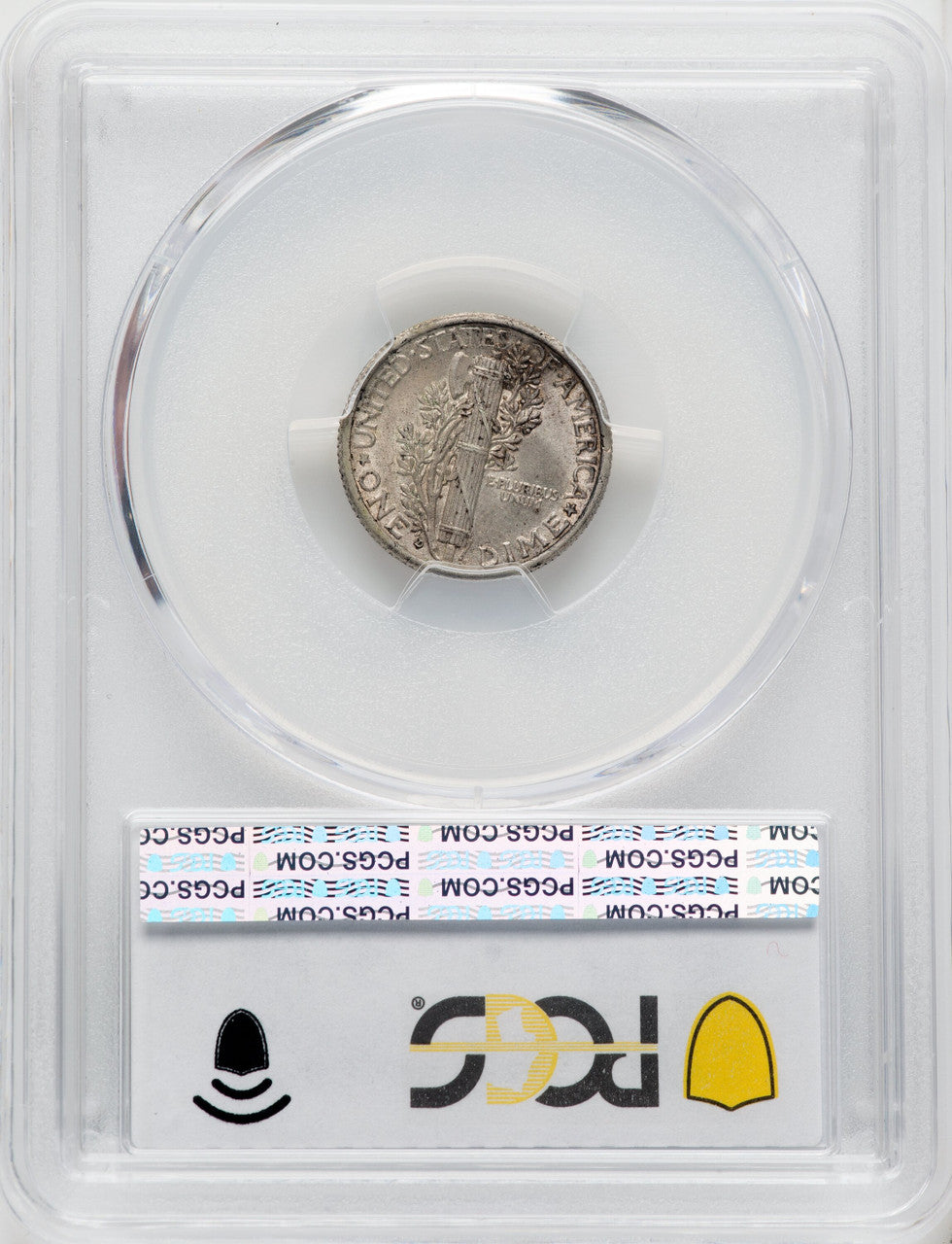 1916-D 10C FB Mercury Dime PCGS AU58