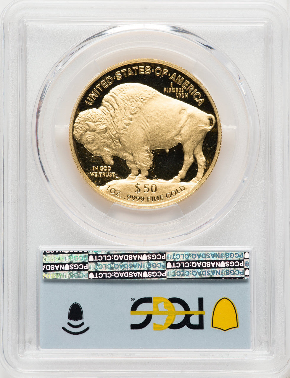 2022-W G$50 Gold Buffalo FDI DCAM FDI Flag PCGS PR70