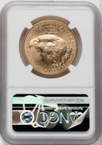 2021 One-Ounce Gold Eagle Type Two NGC MS70