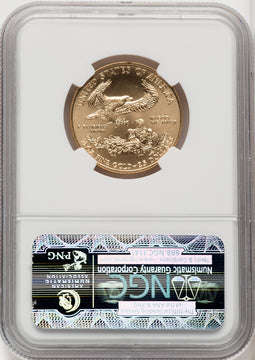 2010 $25 Half-Ounce Gold Eagle First Strike NGC MS70