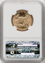 2010 $25 Half-Ounce Gold Eagle First Strike NGC MS70