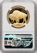 2021-W G$50 Gold Buffalo First Strike DCAM ER Mike Castle NGC PF70