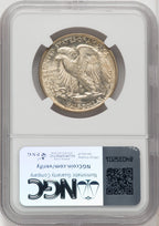 1918-D 50C Walking Liberty Half Dollar NGC MS64