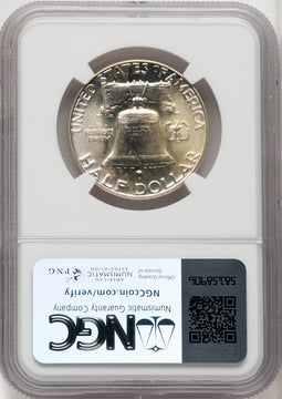 1950 50C Proof Franklin Half Dollar NGC PR67 (764710036)
