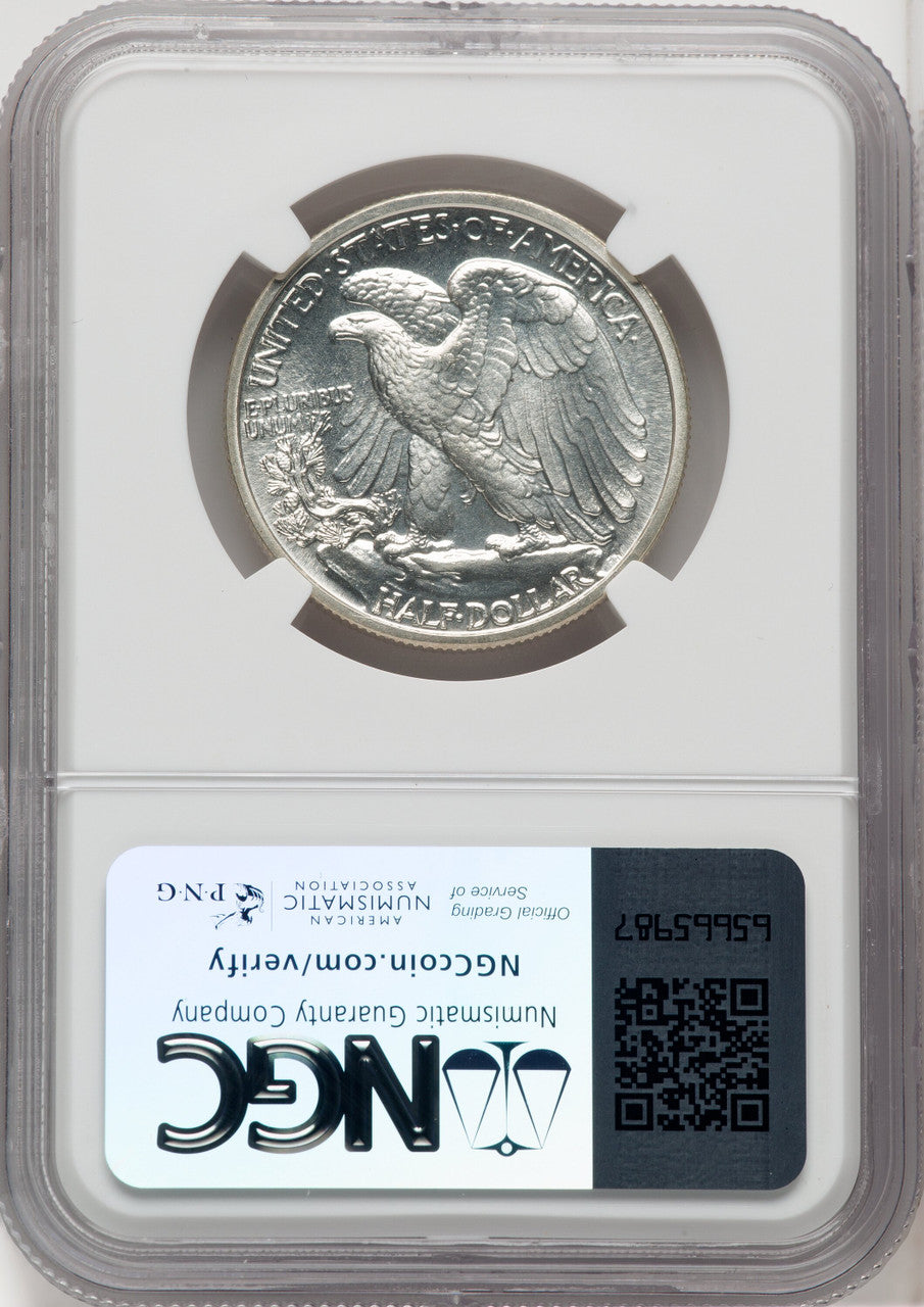1942 50C Proof Walking Liberty Half Dollar NGC PR68 (766974004)