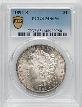 1894-S $1 Morgan Dollar PCGS MS65+
