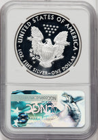 2017-W S$1 Silver Eagle NGC PF70