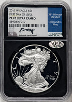 2017-W $1 Silver Eagle First Day of Issue NGC PF70