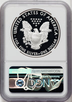 2017-W $1 Silver Eagle First Day of Issue Mike Castle NGC PF70