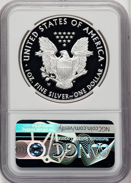 2017-W S$1 Silver Eagle Mike Castle NGC PF70