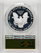 2017-W $1 Silver Eagle First Day of Issue 1 of 2017 PCGS PR70